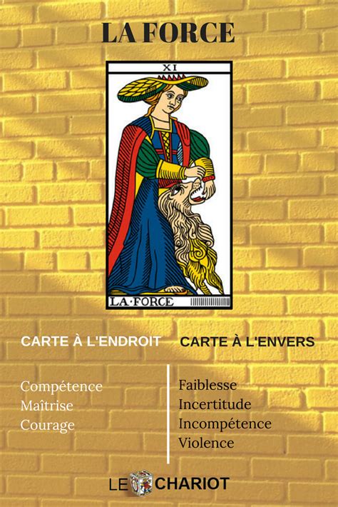 association force tarot|Association : La Force et les autres lames du Tarot…